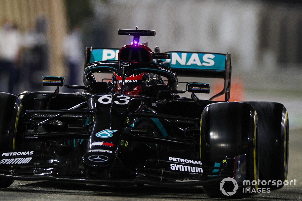 Sakhir'de günün pilotu Russell oldu!