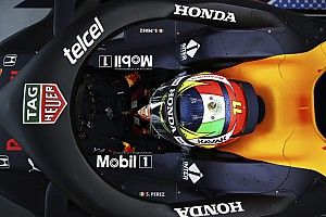 VIDEO: Lo que no se vio del estreno de "Checo" Pérez con Red Bull