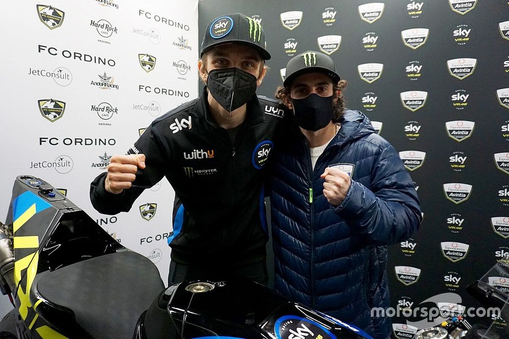 Luca Marini en Enea Bastianini, Esponsorama Racing
