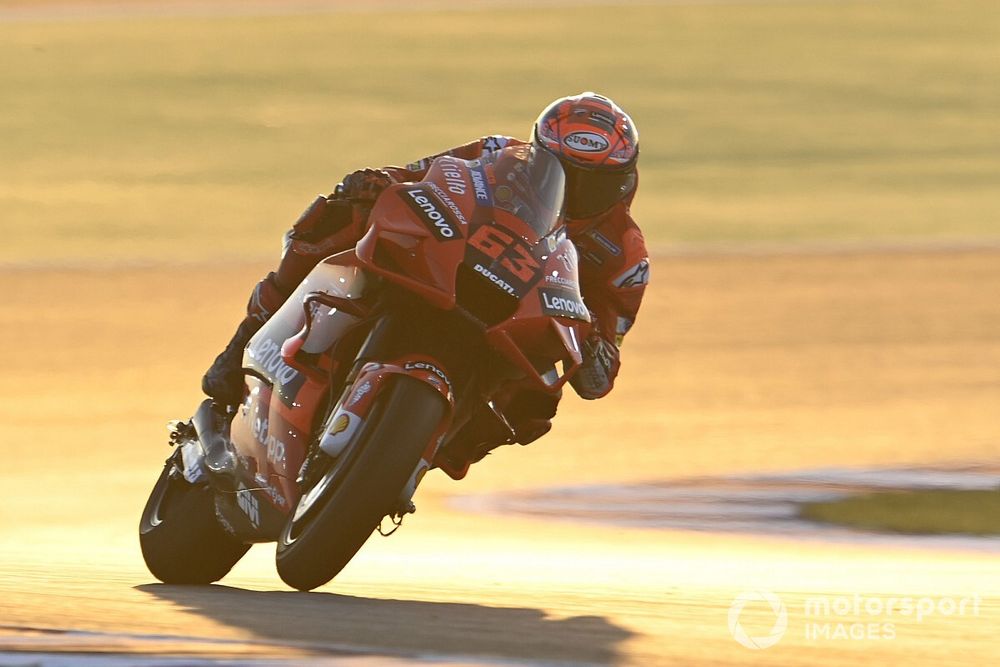 En "grande difficulté" fin 2020, Bagnaia se fixe un objectif modeste