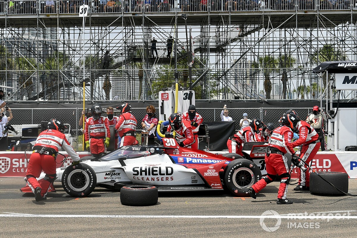 佐藤琢磨、追い上げて6位「チームは素晴らしい仕事をしてくれた」|インディカー第2戦セントピーターズバーグ
