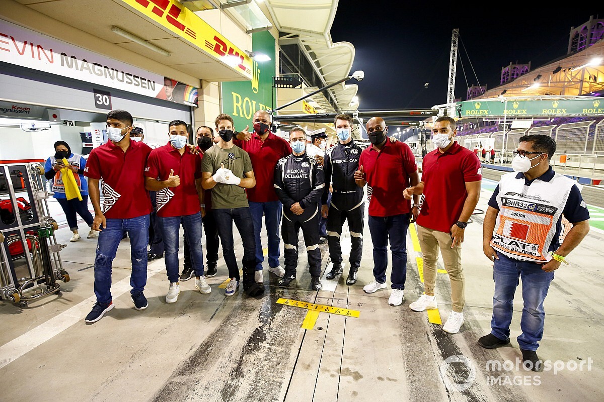 "Grosjean balesete lehet a legjobb dolog, ami pályafutása során történt vele"