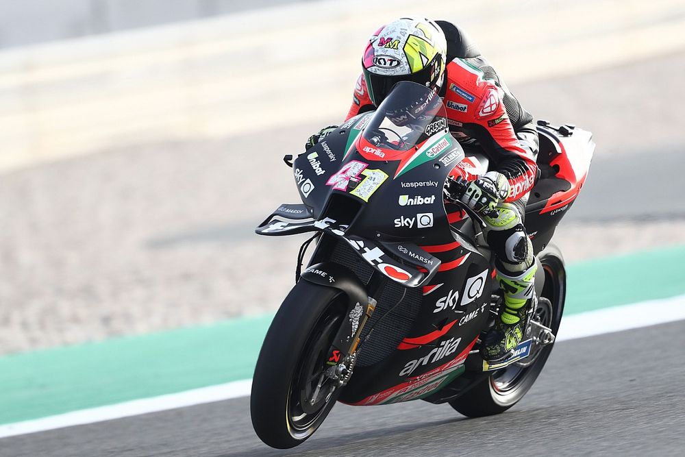 EL1 - Espargaró place Aprilia en tête, Zarco victime d'une chute