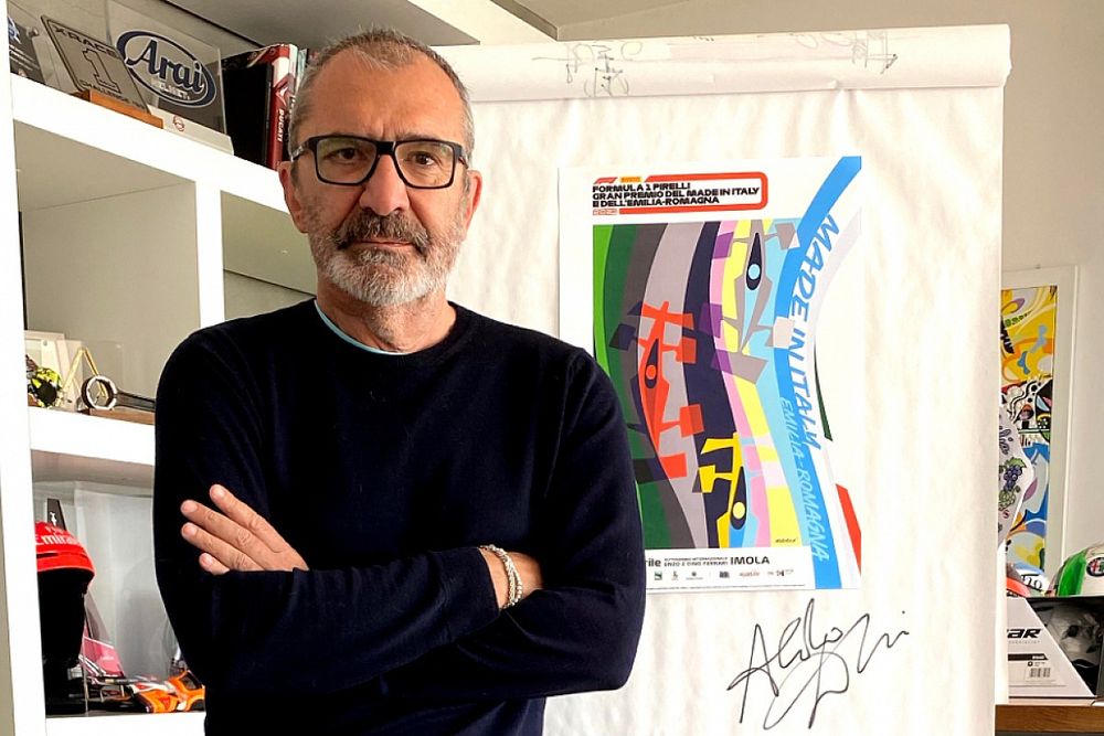 Imola: ecco il poster ufficiale del GP realizzato da Aldo Drudi