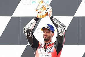 Red Bull Ring MotoGP: Dovizioso wins crash-strewn race