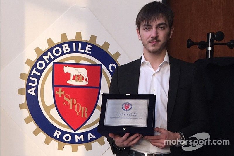 Andrea Cola in Formula Regional con la Monolite