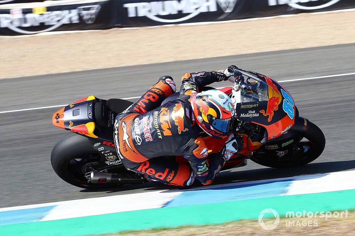 Moto2, Andalusia, Libere 3: Martin in vetta, Nagashima cade