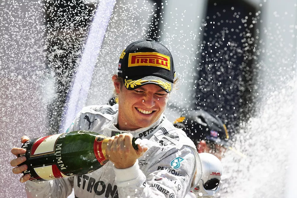 Race winner Nico Rosberg, Mercedes AMG