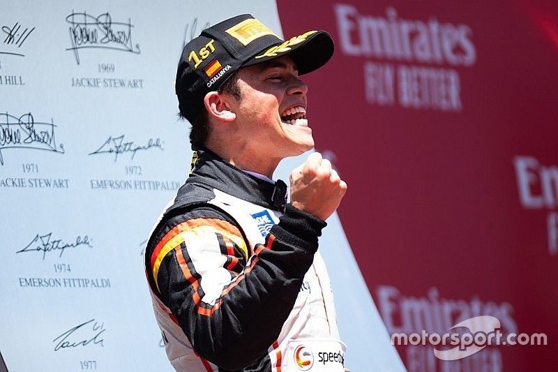 F2 Spanyol: De Vries juarai sprint, Gelael finis P9