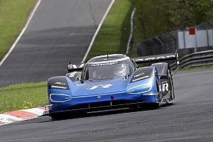 VW I.D. R turns first Nurburgring practice laps