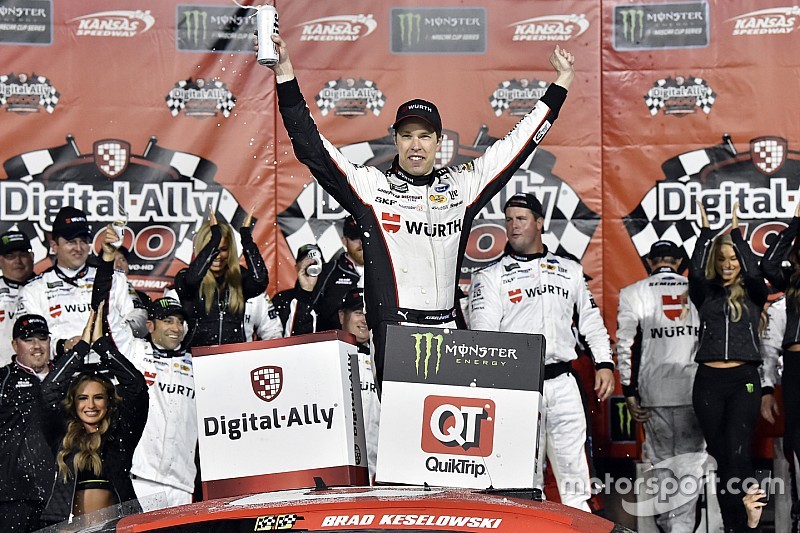 Keselowski po dogrywce