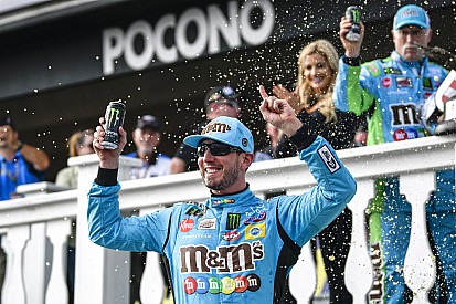 Kyle Busch earns fourth win of the season at Pocono