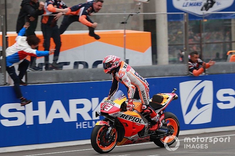 MotoGP Le Mans: Marc Marquez holt den 300. Sieg für Honda