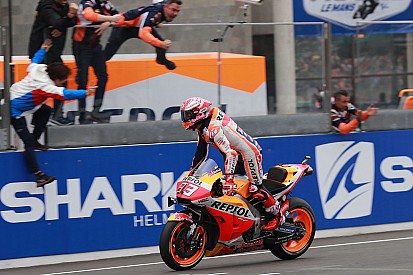 MotoGP Le Mans: Marc Marquez holt den 300. Sieg für Honda