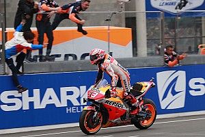MotoGP Le Mans: Marc Marquez holt den 300. Sieg für Honda