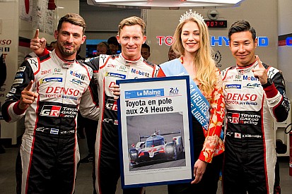 Le Mans 24 Jam: Toyota kunci baris start terdepan