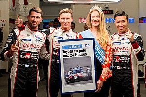 Le Mans 24 Jam: Toyota kunci baris start terdepan