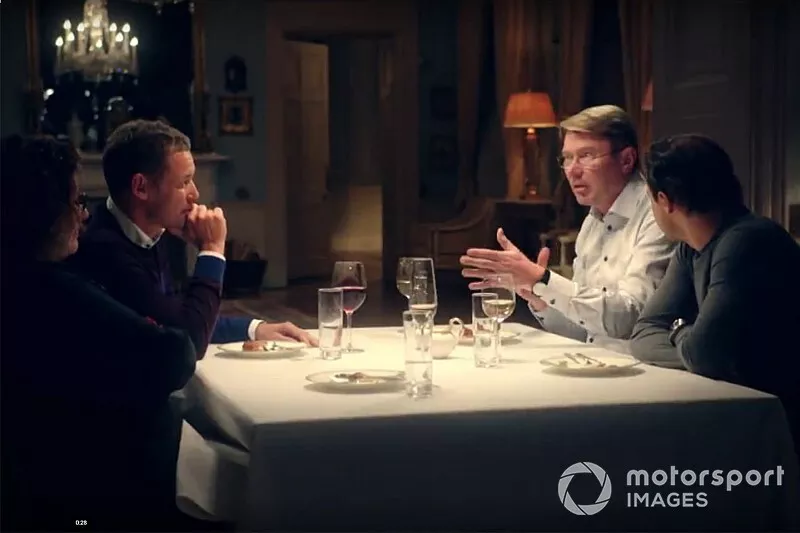 Mika Hakkinen, Felipe Massa, Tom Kristensen, Michele Mouton