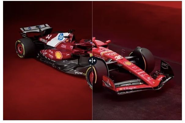 Ferrari F1 24 vs 25