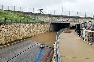 El temporal en Texas deja inundado parte del Circuito de las Américas
