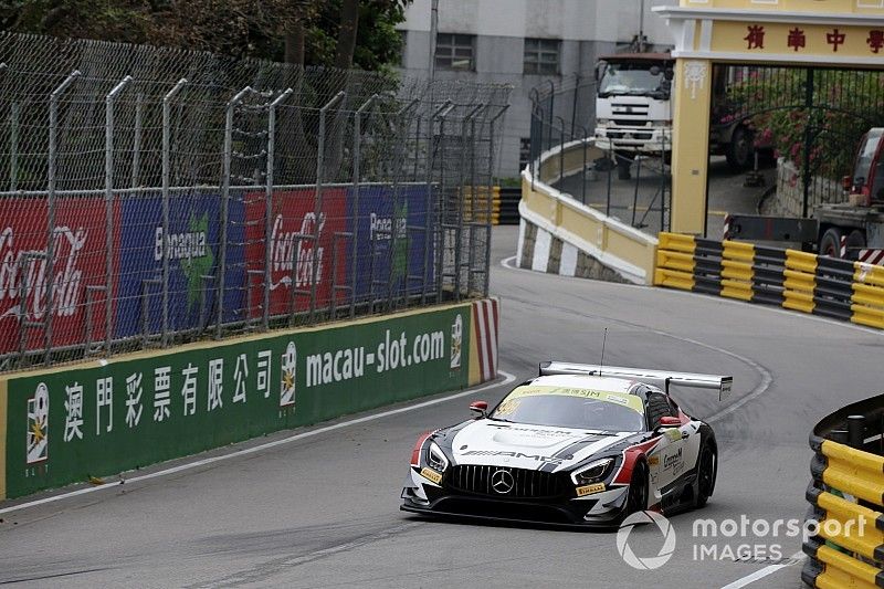 Macau GT: Marciello snatches pole for Mercedes