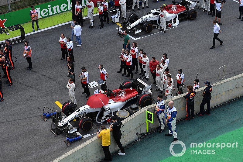 Leclerc 3.5 millió dolláros nagydíja, Ericsson összetört