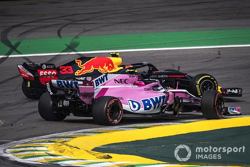Force India : "Verstappen n'a laissé aucune place à Ocon"