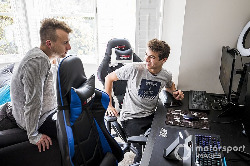 Norris, sürücülerin F1 2019 yerine iRacing'de yarışmasının sebeplerini anlattı
