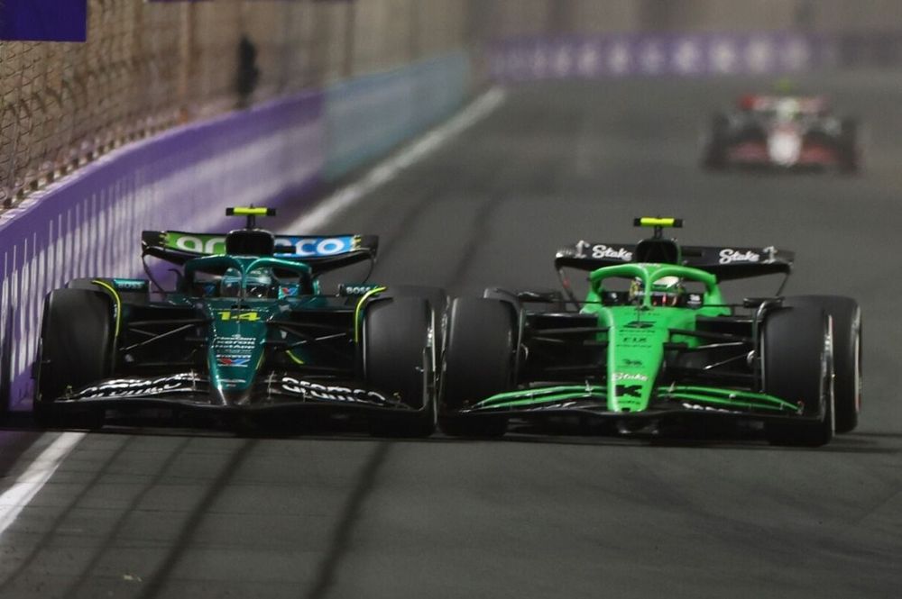 Fernando Alonso y Gabriel Bortoleto