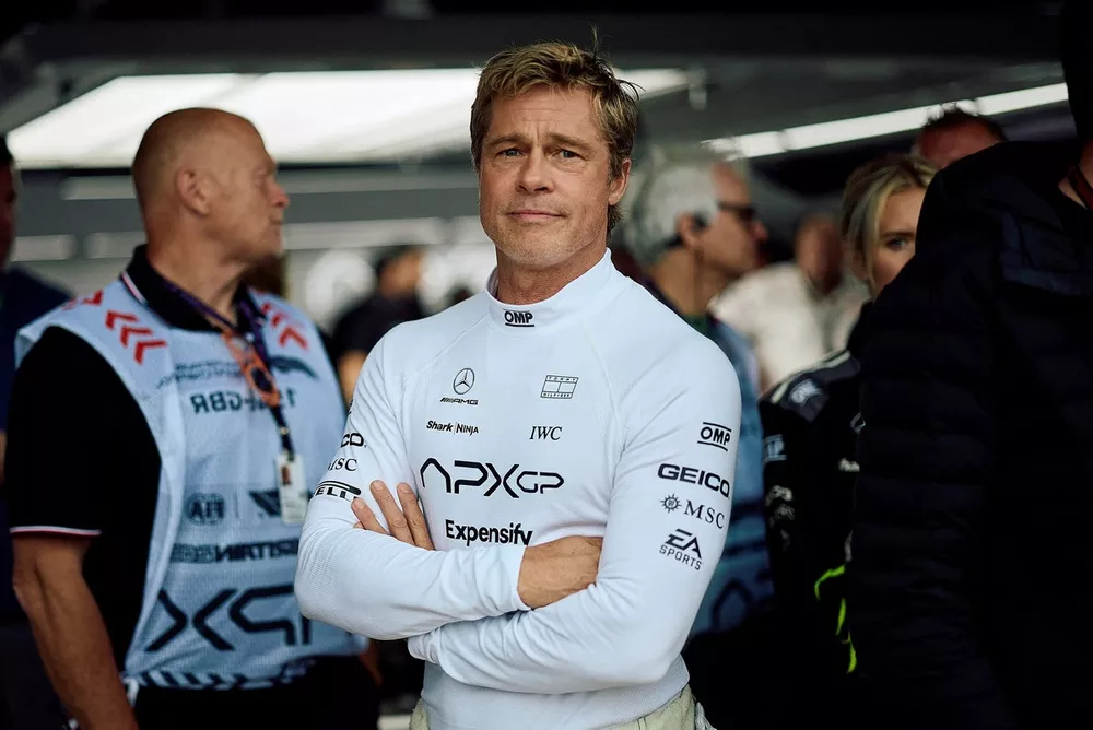 Hollywood acteur Brad Pitt, acteert in een aankomende Formule 1 film