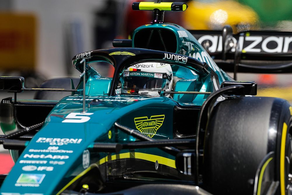 Vettel gelooft in nieuw concept Aston Martin ondanks uitschakeling in Q1