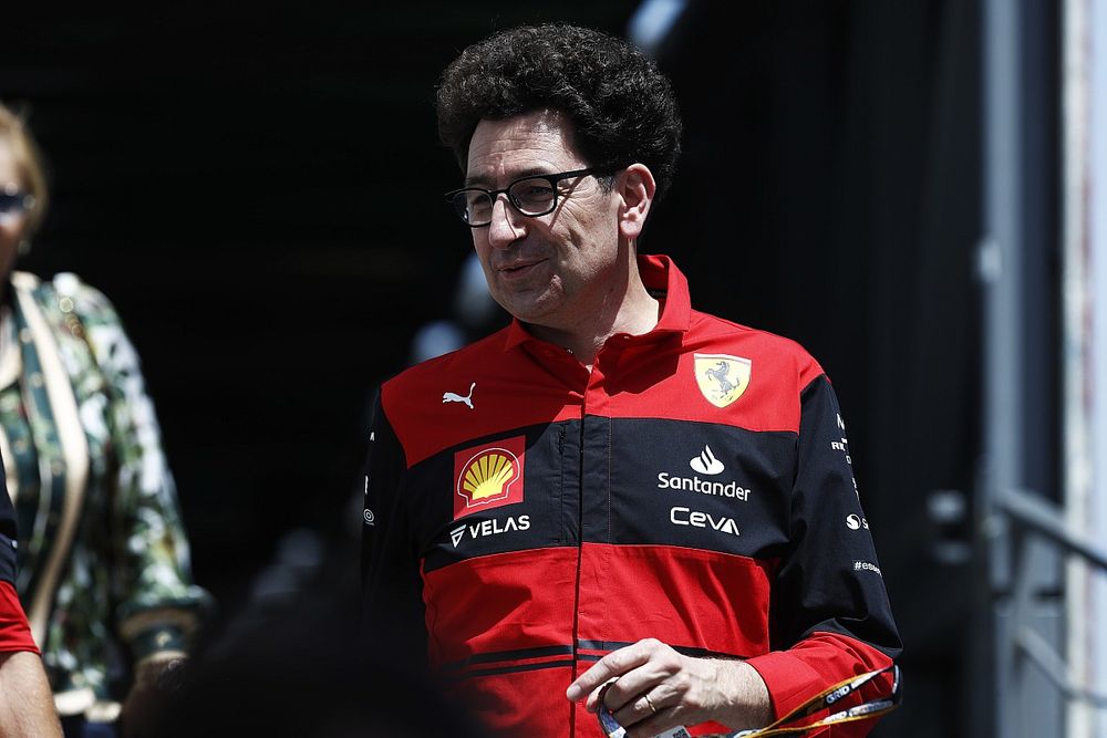 Mattia Binotto, Team Principal, Ferrari