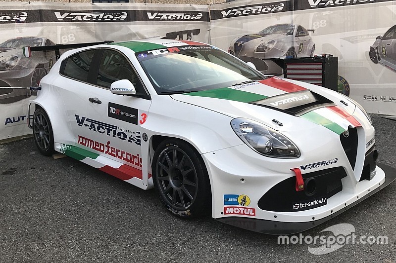 Consegnata al Team V-Action la prima Alfa Romeo della Romeo Ferraris