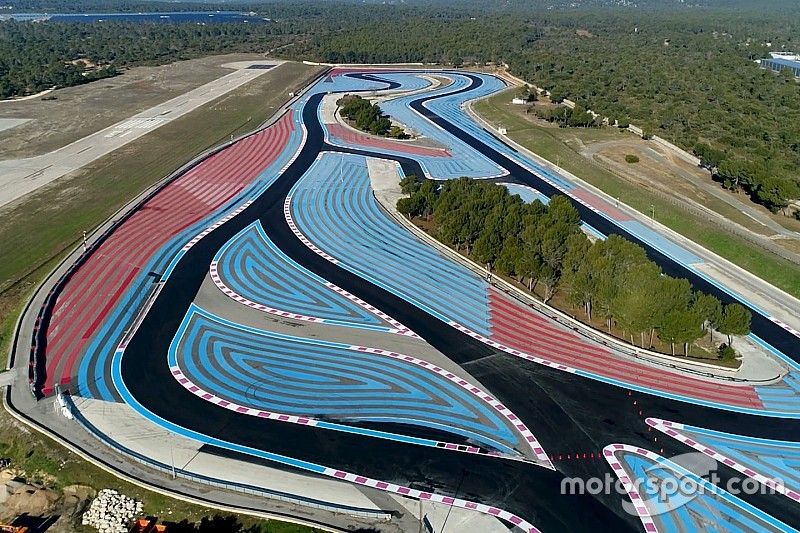 Le Circuit Paul Ricard du Castellet après les travaux de la piste