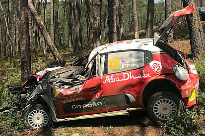Miracolato Meeke: sulla sua Citroen si è piegato il roll-bar!