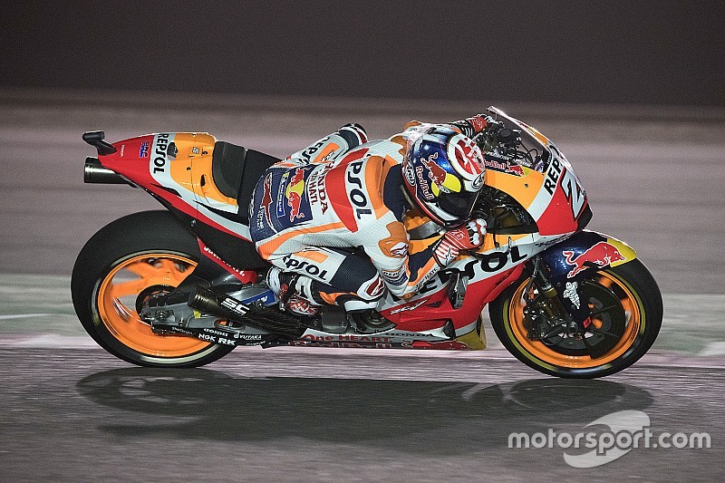Pedrosa: "Me volvió a tocar un neumático que no estaba bien"