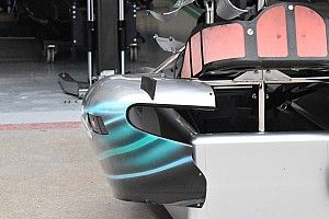 Mercedes: aboliti in Canada i vorticatori di flusso che erano sulle fiancate