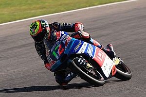 Test Mugello: Bezzecchi prova assetti al posteriore. Bastianini cade