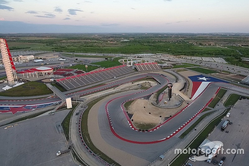Layout des WRX-Kurses am COTA präsentiert