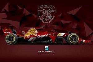 Así serían los coches de F1 en el colegio Hogwarts de Harry Potter