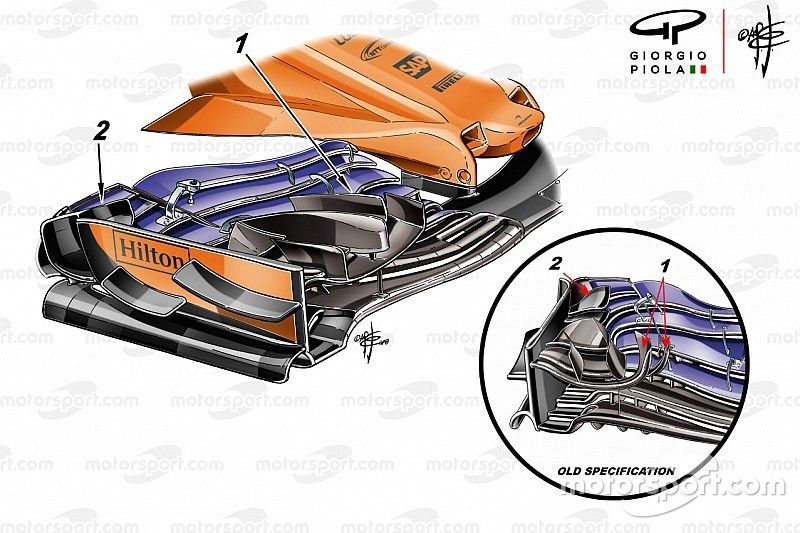 Tech: De nieuwe voorvleugel die McLaren in Monaco niet durfde in te zetten
