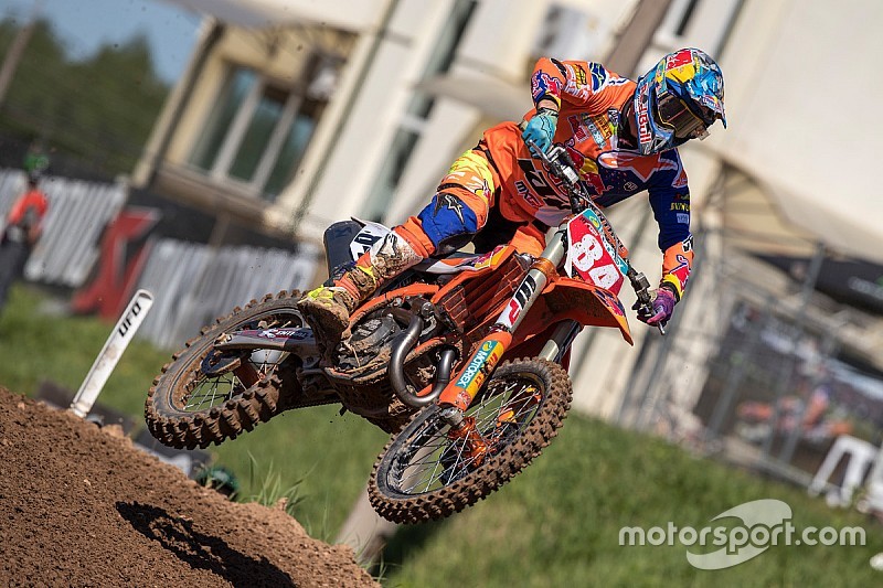MXGP Letland: Herlings verslaat Cairoli in eerste manche na knappe inhaalrace