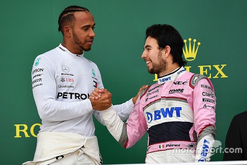 Pérez: "Hamilton a legjobb versenyző, aki ellen büszkeség versenyezni"