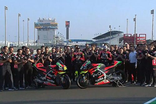 GALERIA: Aprilia revela novo modelo para temporada 2020 da MotoGP