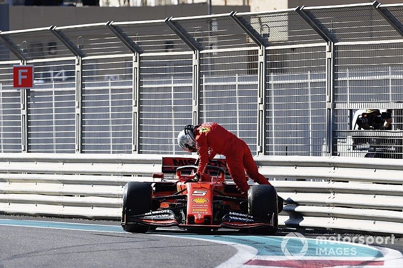 Incidente di Sebastian Vettel, Ferrari SF90