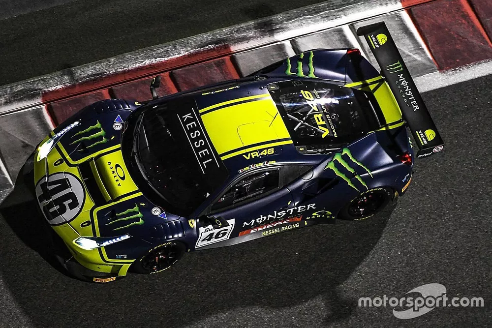 #46 Monster VR46 Kessel Ferrari 488 GT3: Valentino Rossi, Luca Marini, Alessio Salucci