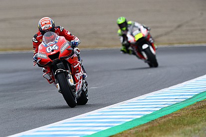 Dovizioso: "Vi a Quartararo con dificultades y traté de superarlo"