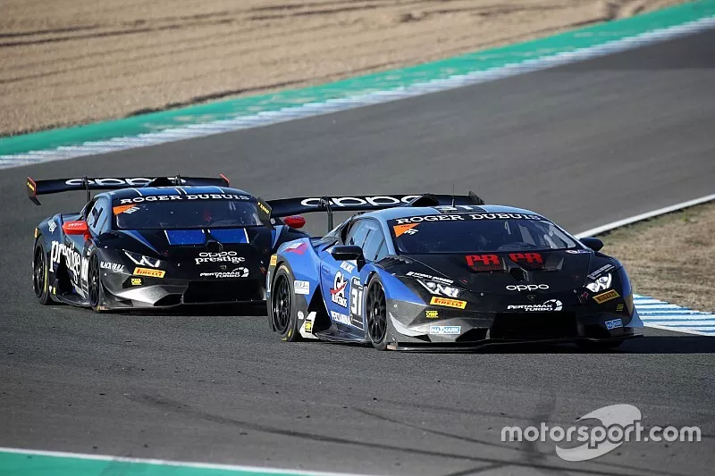 #31 Huracan Super Trofeo Evo, Target Racing: Frederik Schandorff, Jonathan Cecotto