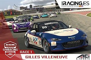 David Pérez vence en el estreno de la European SimRacing Masters