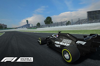 El juego de la F1 para móviles empieza a probar los coches 2020